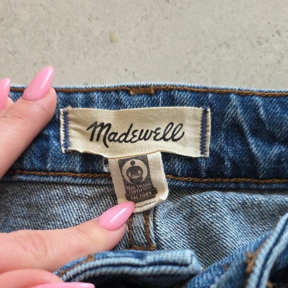 Madewell Curvy Perfect Vintage Jean 28P Petite High Rise Straight Leg - Picture 2 of 7